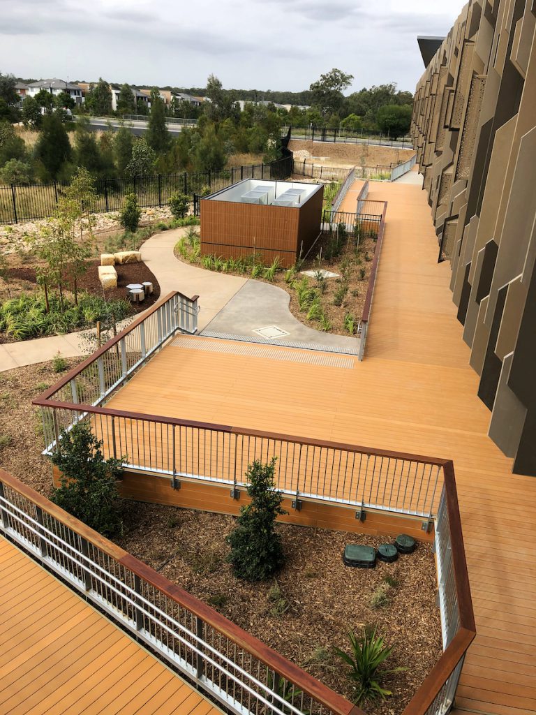 Jordan Cladding Project - New Jordan Springs Public School, NSW - Composite Timber ...