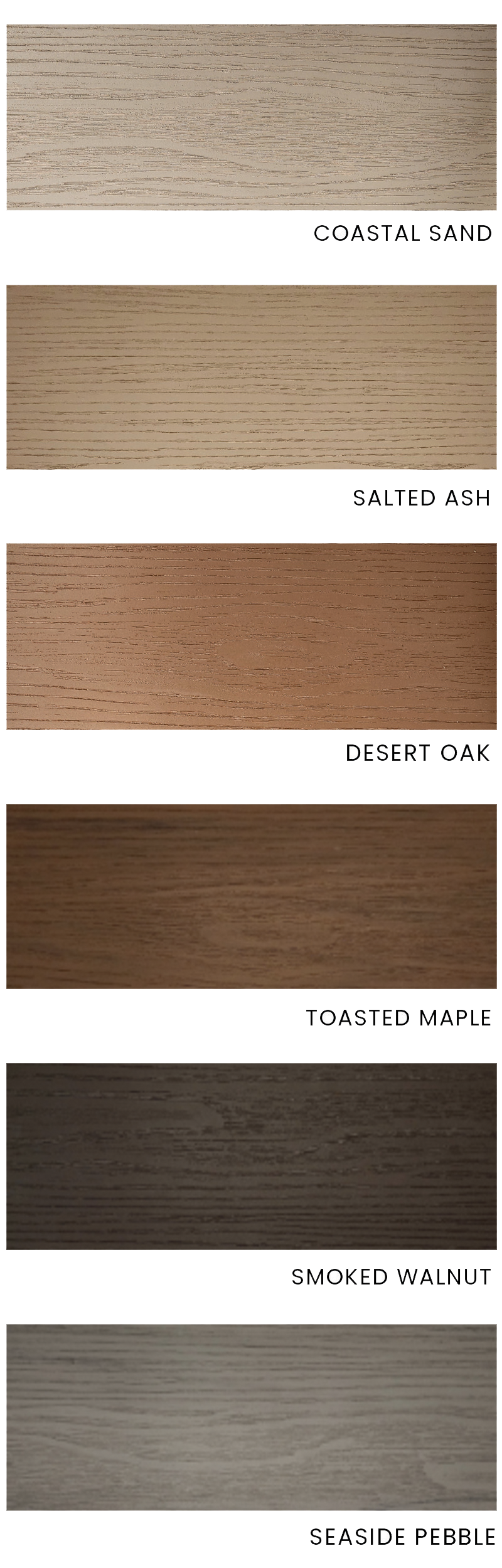 COLOUR RANGE - EMBOSSED