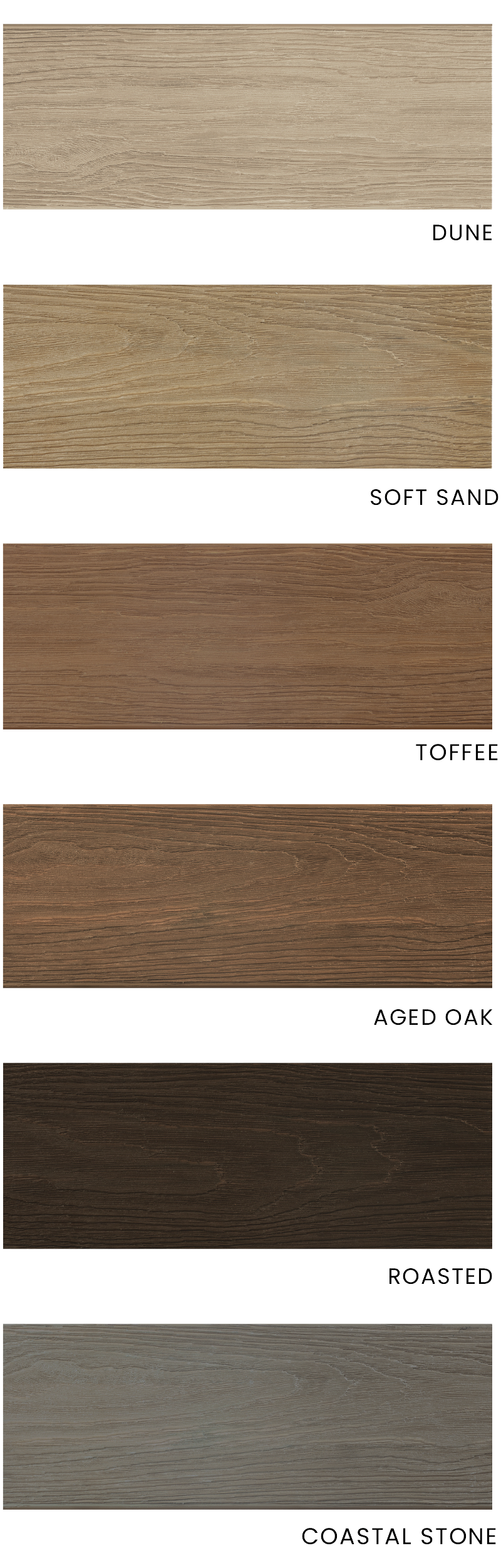 COLOUR RANGE - WEATHERED