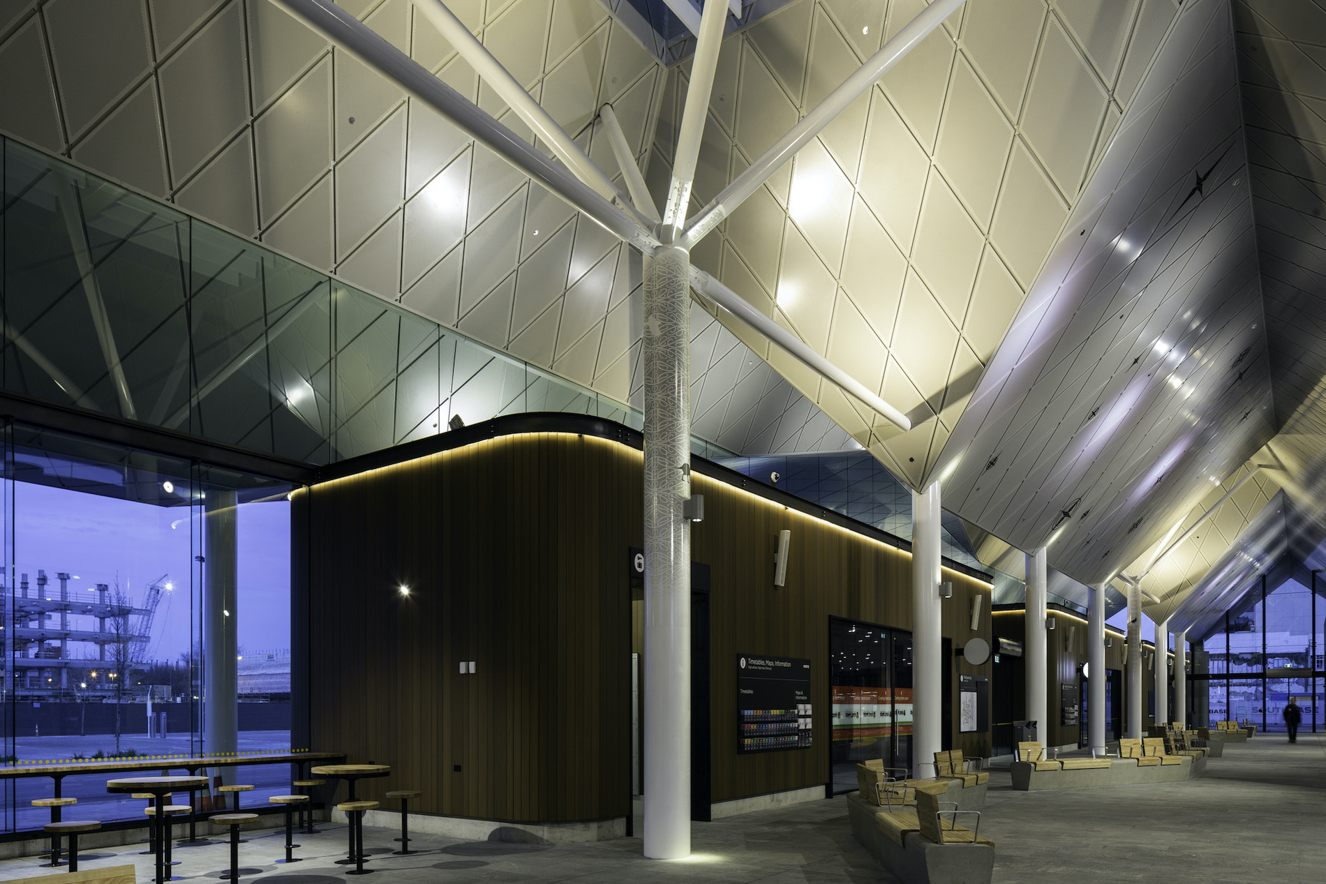 INNOWOOD Cladding - Christchurch Bus Interchange - New Zealand